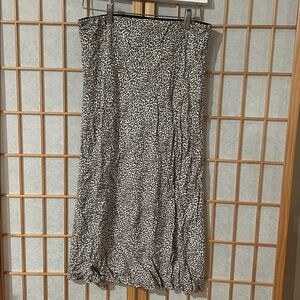 Jenni Kayne Leopard Print Midi Skirt